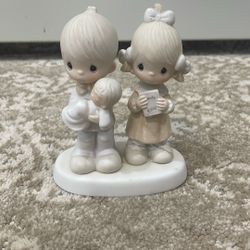Precious Moments Girl And Boy Figure 