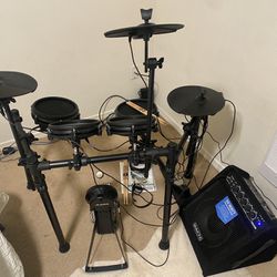 Alesis Nitro Mesh Electronic Drum Complete Kit Set and Extras 