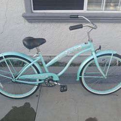 Women's 26" Greenline Beach Cruiser Bike 
