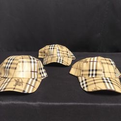 3 Burberry Hats 