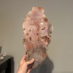Pink Amethyst Crystal Slab