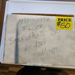 1991-92 Fleer Basketball Set 