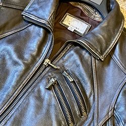 Men’s Genuine leather Jacket Wilson’s Medium
