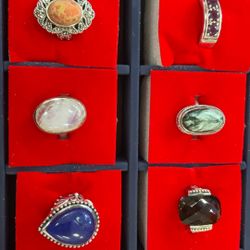 Assorted Silver Rings
