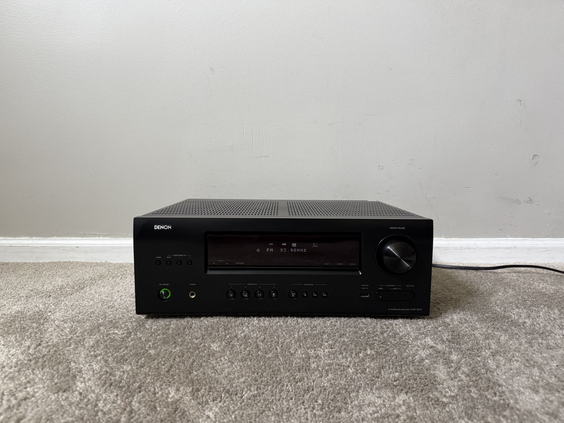 Denon AVR-1612 5.1 HDMI Home Theater Surround Receiver