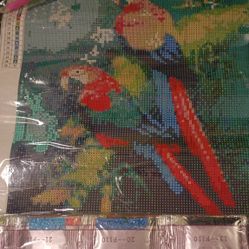 Parrot Diamond Poster