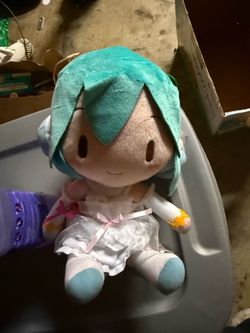 Hatsune Miku Plush Doll Wedding Dress