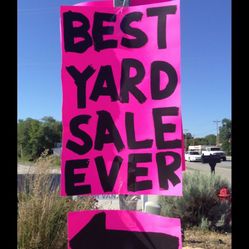 Best Yard Sale November 8th!!!!