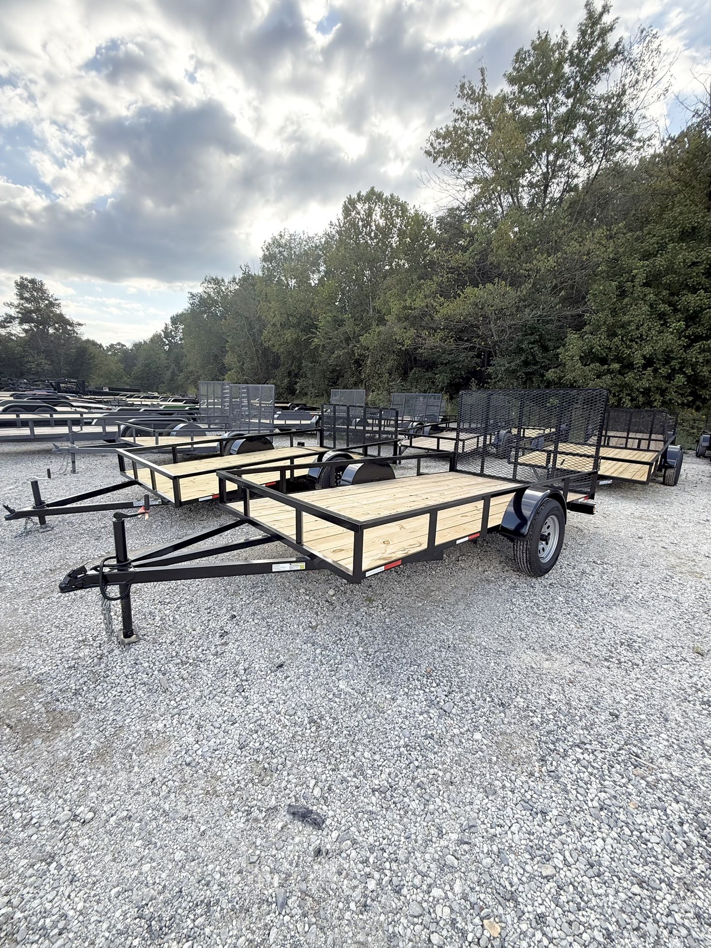 New 6.5x12 Utility Trailer