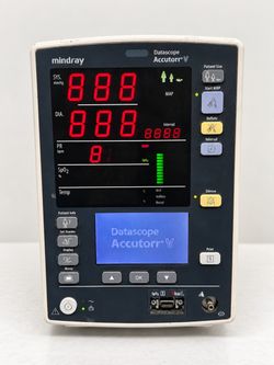 Mindray Datascope Accutorr V Vital Signs Patient Monitor – Medical Equipment