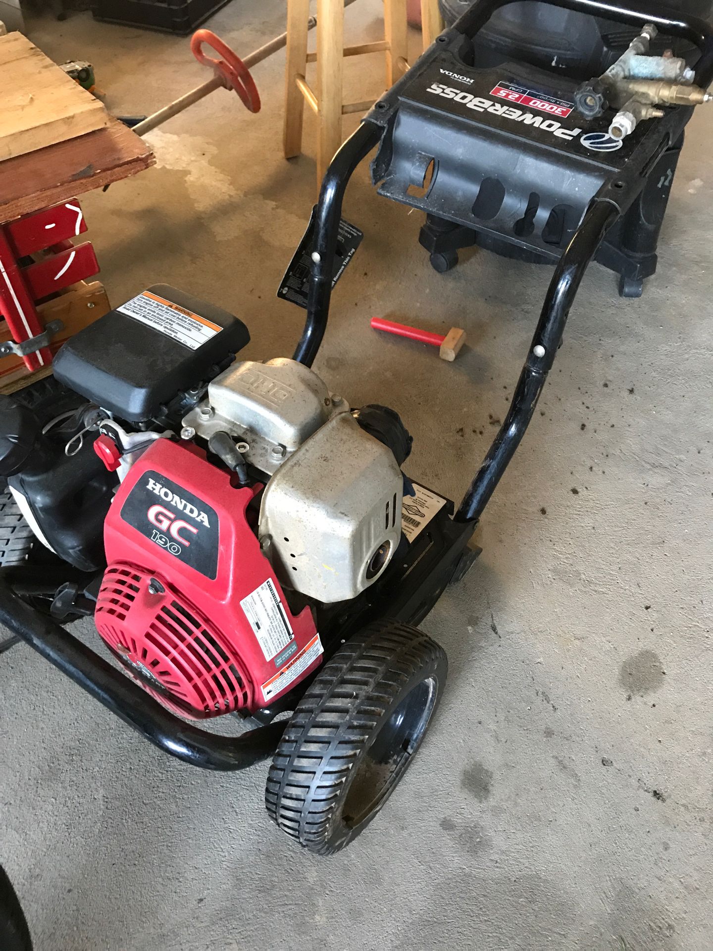 Powerboss 3000 psi pressure washer