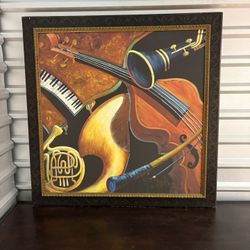 Picture/abstract picture/print/framed abstract picture