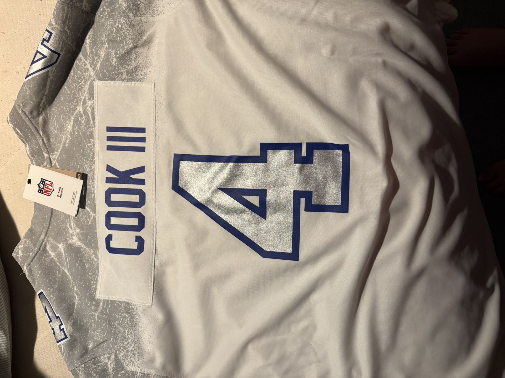 Buffalo Bills James Cook III “Bills Mafia” Nike Limited Jersey (XXL)