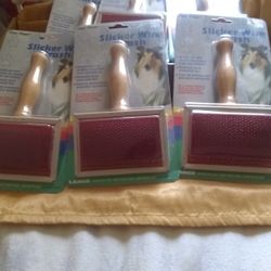 7 New Large Dog Slicker Brushes (Great For Resale)