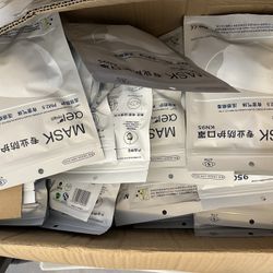 New Sealed Packaged KN95 Face Masks - get all for one cheap price