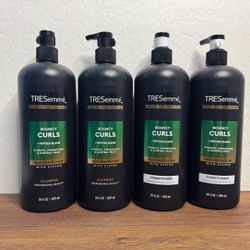 Tresemme curl shampoo conditioner bundle 4pk