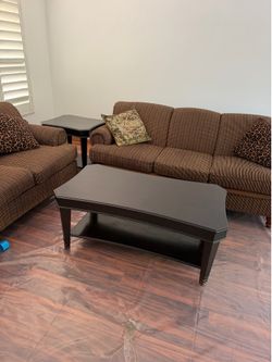 Living Room Couch and Table Set