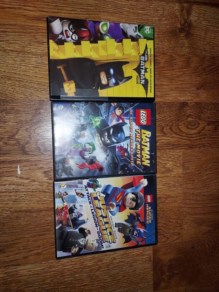 Lego Batman Dvds