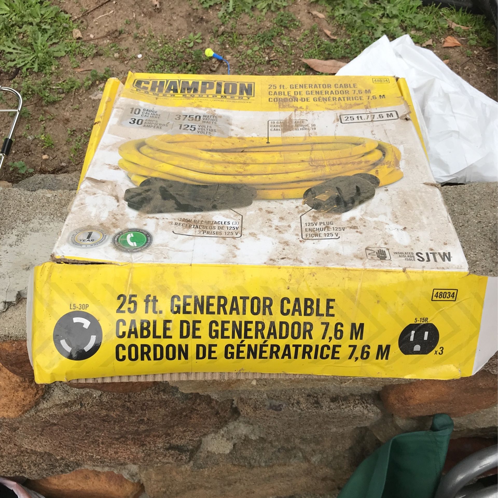 Champion Generator Cable