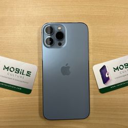 Unlocked Sierra Blue iPhone 13 Pro Max 128gb
