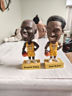 Kobe Bryant & Shaquille O'Neal Lakers Bobbleheads