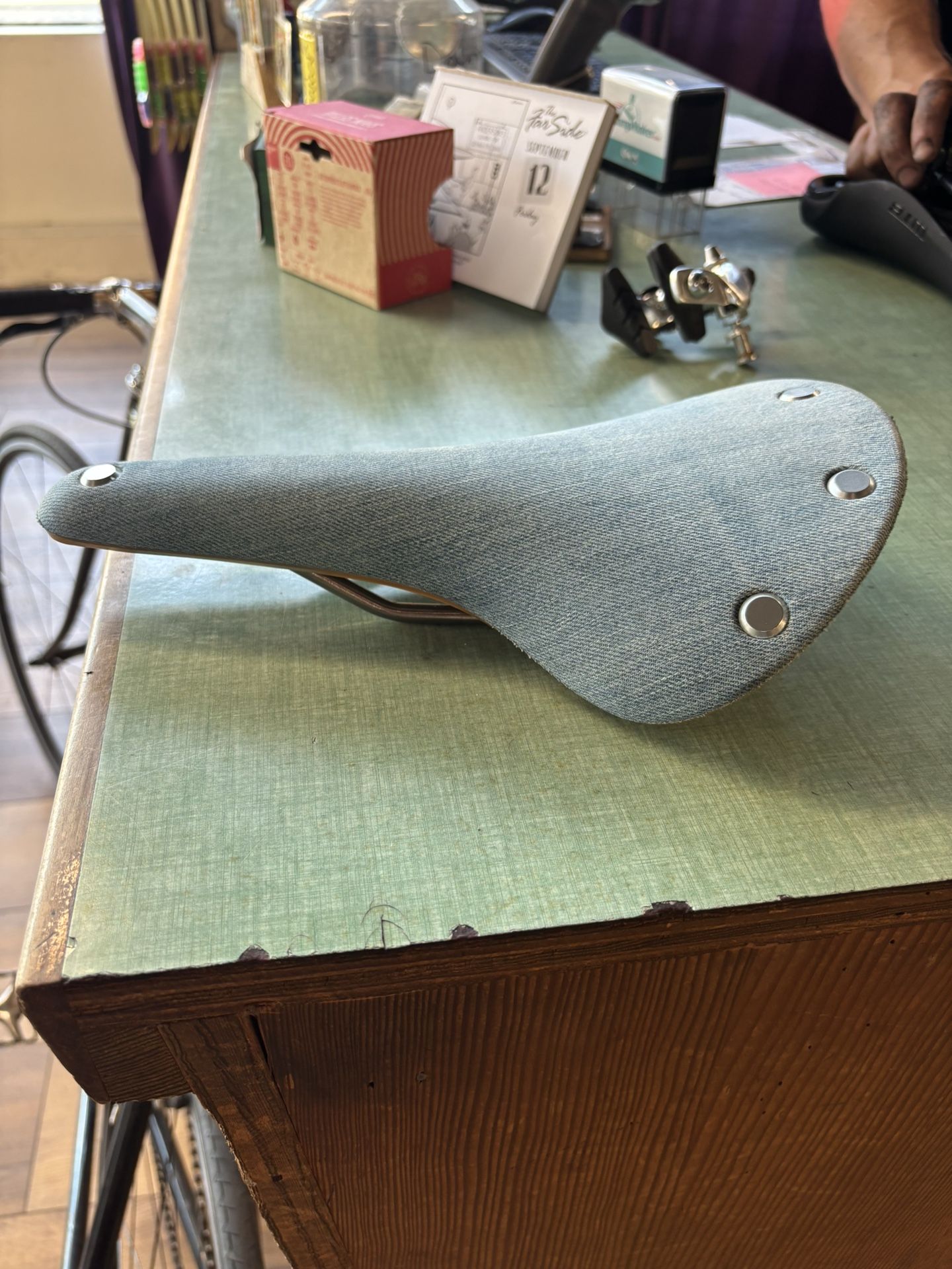 Levi’s Limited Edition Brooks Denim Bike Saddle