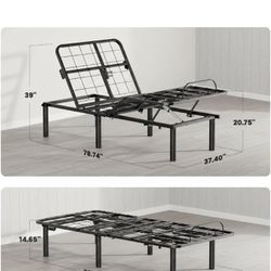 Marsail NS3 Twin XL Adjustable Bed Base And Mattress 