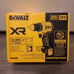 DEWALT 20V MAX XR Brushless Cordless 1/2 in. Drill/Driver (Tool Only) (DCD801B)