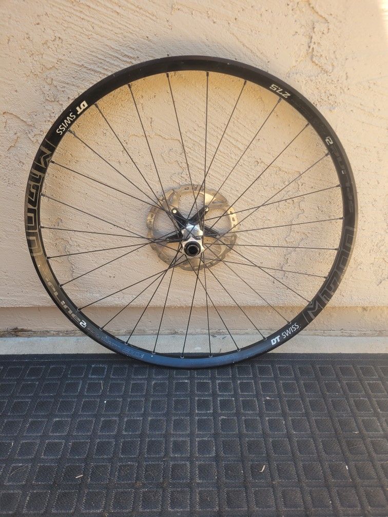 Dt swiss m1700 spline two 30 front mtb wheel