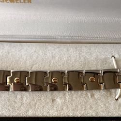 Men’s Bracelet With 14k Gold