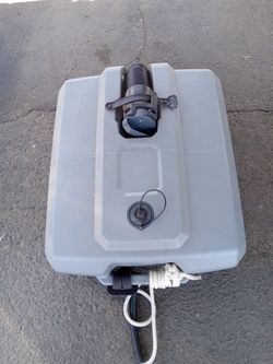 SMART TOTE PORTABLE WASTE TANK FOR RV AND MARINE 16 GAL