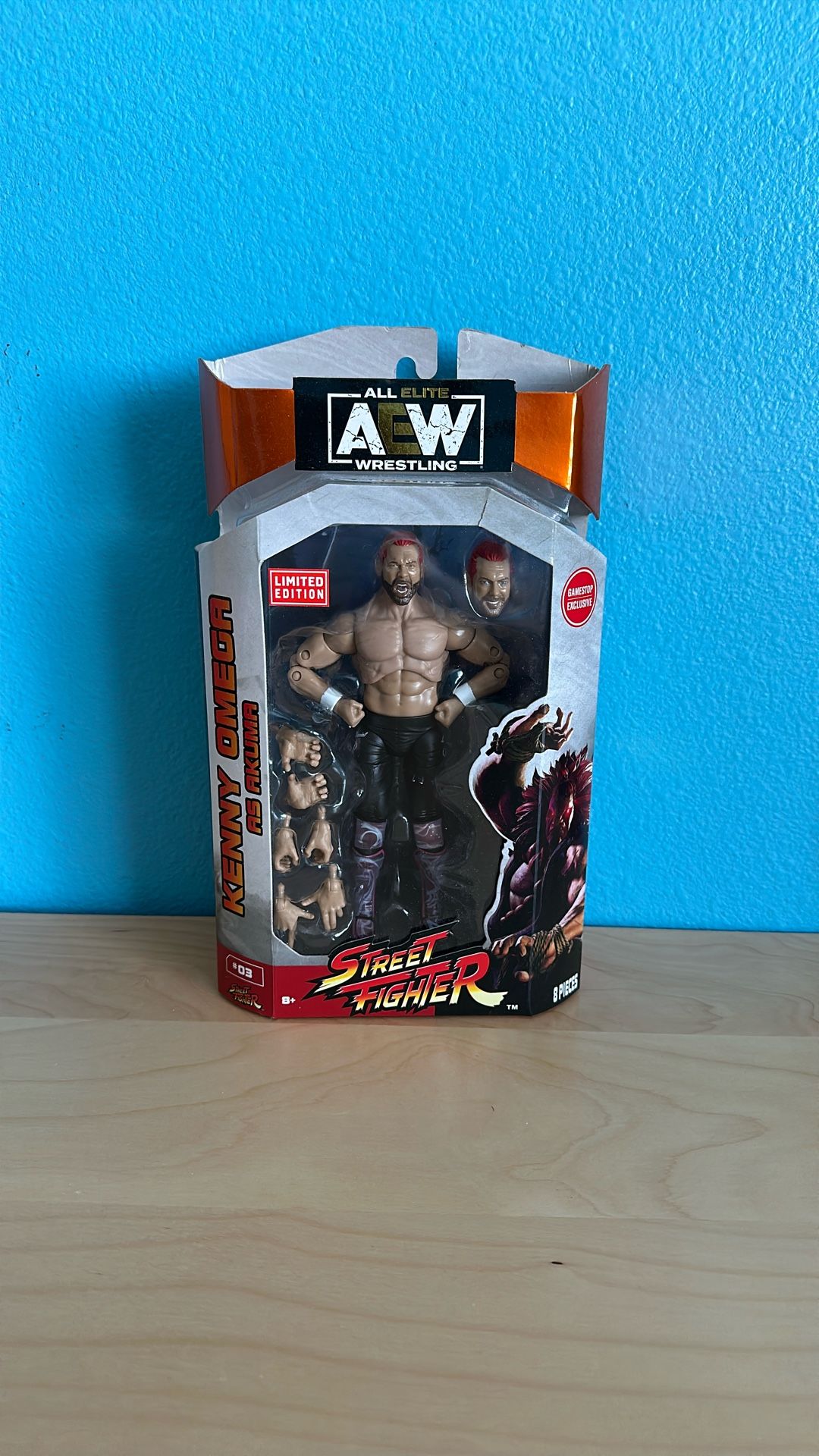 GameStop Exclusive Kenny Omega Street Fighter