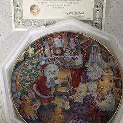 Franklin Mint Porcelain Plates Collectables- Cats
