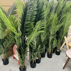 4.6 Ft Artificial Betel Nut Palm Tree | Realistic Indoor & Outdoor Décor Plant 00061-0(contact info removed)