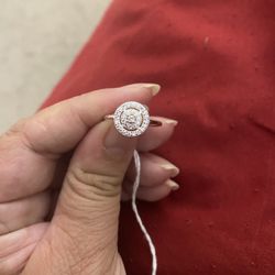 Real 925 Sterling Silver Wedding Ring Size 6