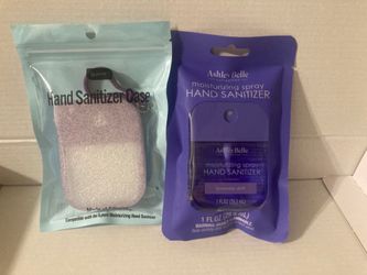 Hand sanitizer & case
