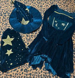 Kids Witch Wizard Halloween Costume Set
