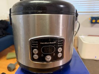 Hamilton Beach Digital Rice Cooker & Food Steamer