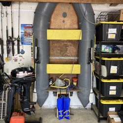 AVON 10’ Boat & Mercury Outboard