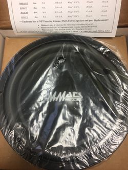 Mmats Pro 10” Subwoofer