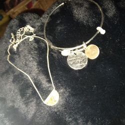 Bracelet And Necklace  Both Nice 