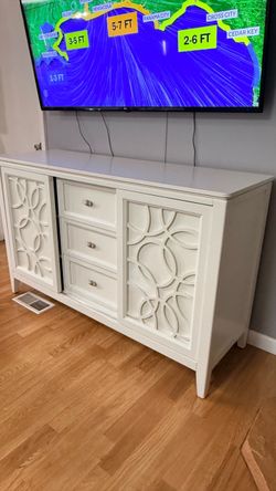 White TV Stand