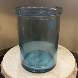 Glass Vase Blue