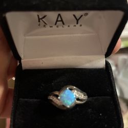 Turquoise women’s ring.