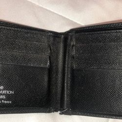 louis vuitton black flower wallet