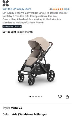 NEW! Uppababy Vista V3 Stroller