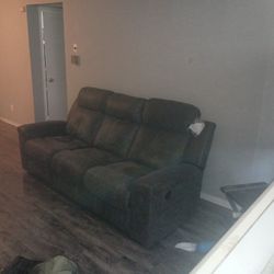 Reclining Couch Leather 