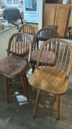 Four barstools
