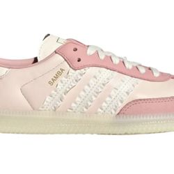 Adidas Samba OG Ruffled Stripes Sneakers M6/W8 - Mauve/Pink
