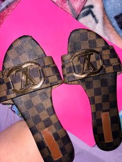 Louis Vuitton slides